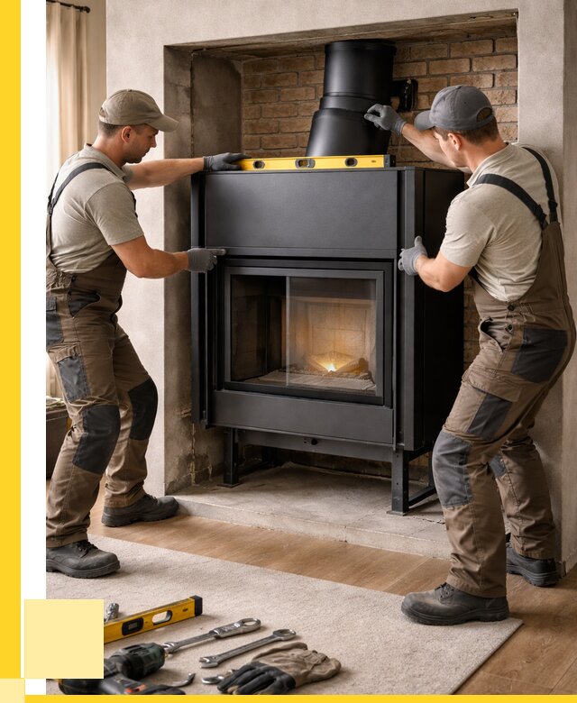 Установка каминных топок в Павлове под ключ от 18247 р. | ЭриданПвв