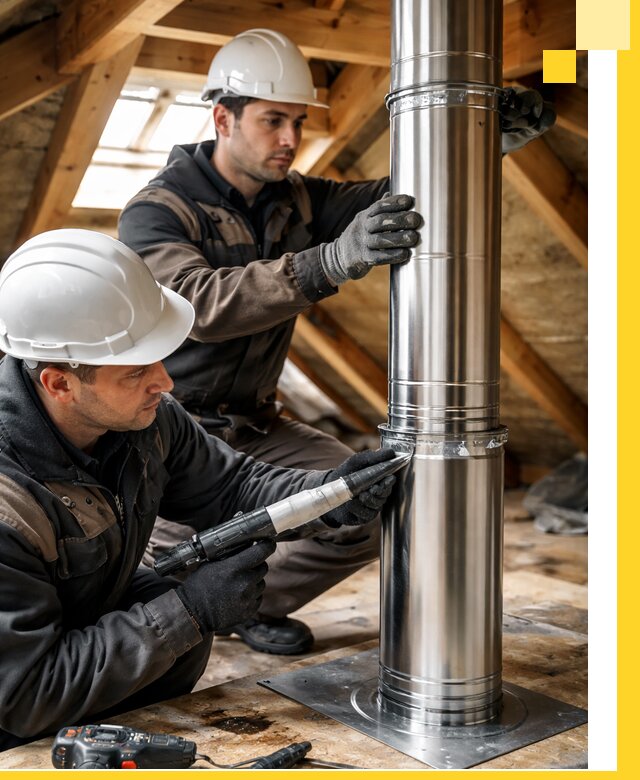 Монтаж дымоходов для каминов в Павлове с гарантией качества
