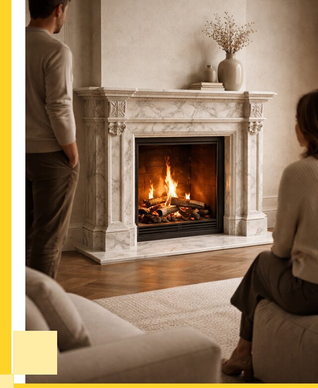 Мраморные камины под ключ в Павлове от 253425 р. | ЭриданПвв