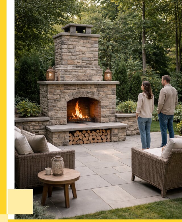 Уличные камины из кирпича в Павлове от 152055 р. | ЭриданПвв