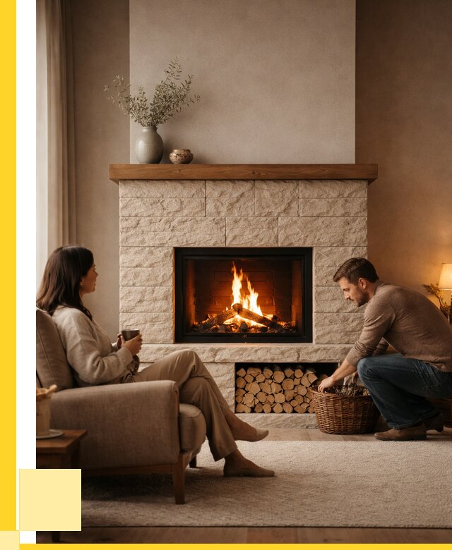 Камины для дома в Павлове под ключ от 152055 р. | ЭриданПвв