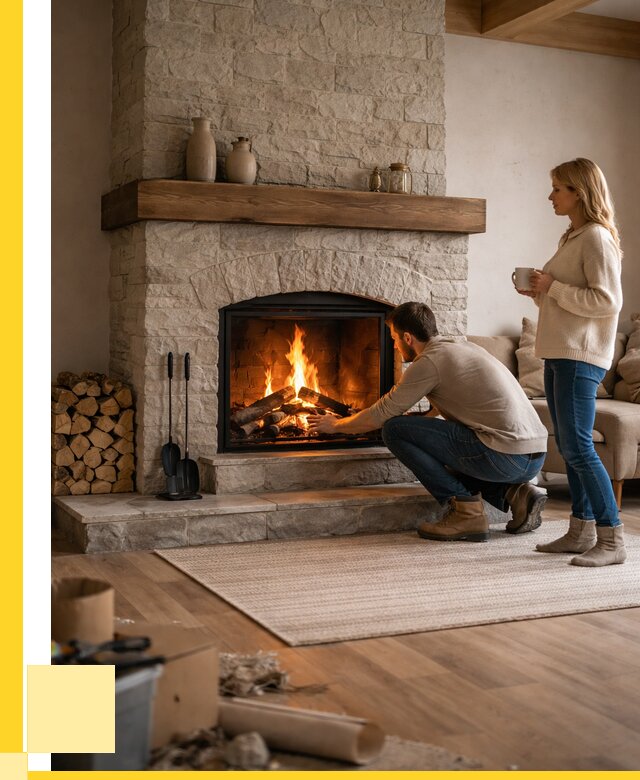 Камины для загородного дома в Павлове от 354795 р., ЭриданПвв