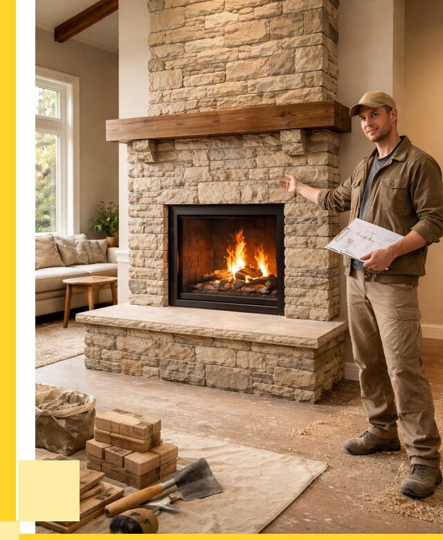 Камины под ключ в Павлове от 182466 р. | ЭриданПвв — установка