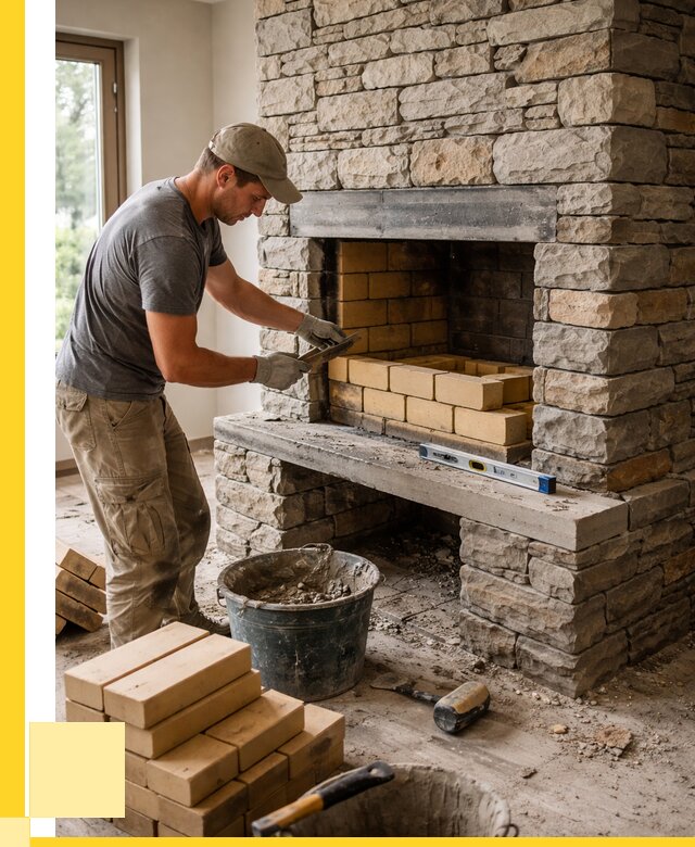 Кладка каминов и камина в Павлове от 25343 р. ЭриданПвв