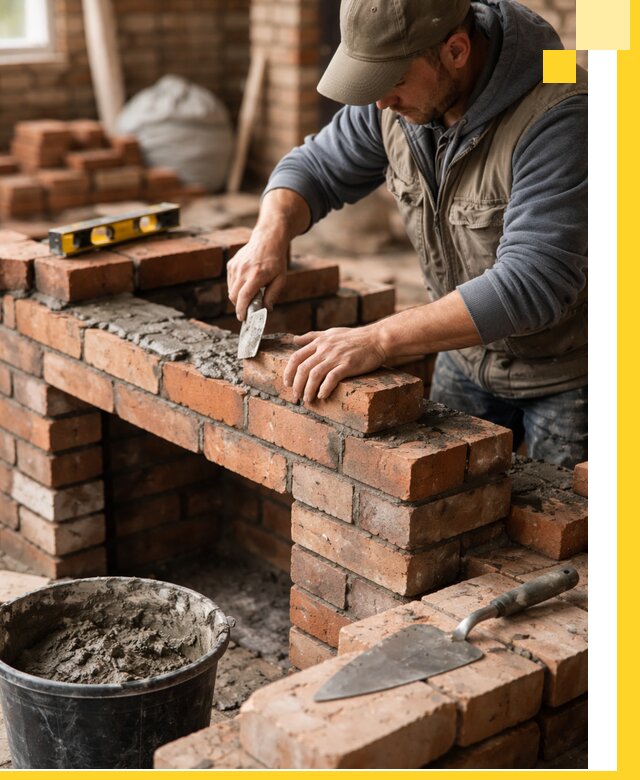 Кладка каминов под ключ в Павлове профессиональная отделка и монтаж