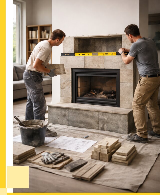 Монтаж каминов и установка в Павлове от 45617 р. | ЭриданПвв