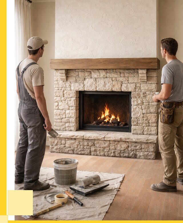 Отделка каминов в Павлове от 6589 р. под ключ | ЭриданПвв