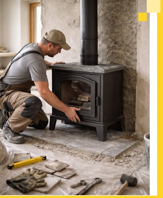 Профессиональный монтаж печей и каминов в Павлове под ключ