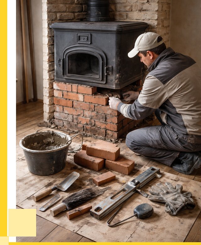 Ремонт печей в Павлове от 12164 р., услуги печника ЭриданПвв
