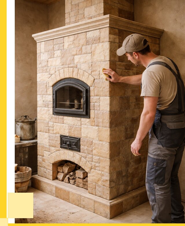 Облицовка печей в Павлове от 4562 р. под ключ | ЭриданПвв