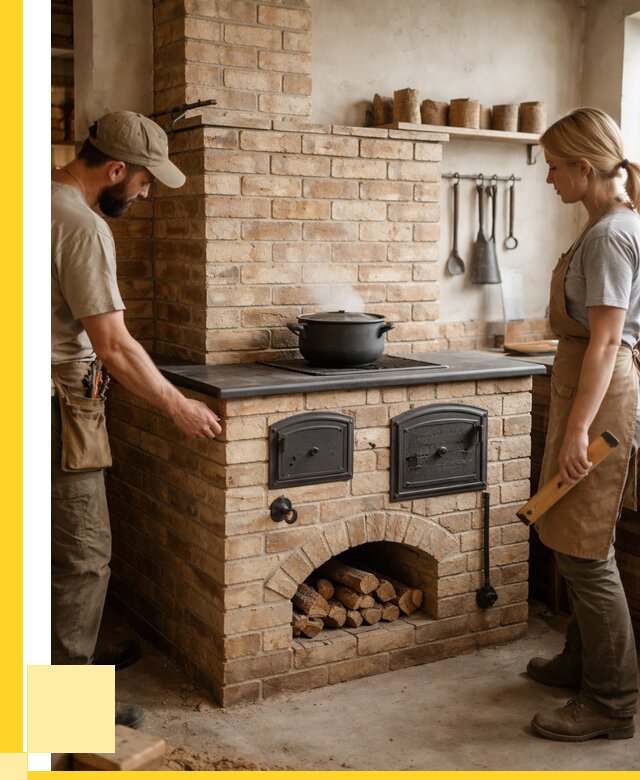 Варочно отопительные печи в Павлове от 91233 р. | ЭриданПвв