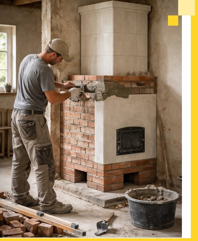 Изготовление и установка печей-голландок под ключ в Павлове