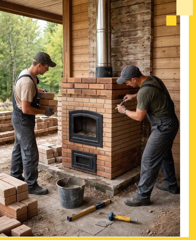 Производство и установка дачных печей под ключ в Павлове