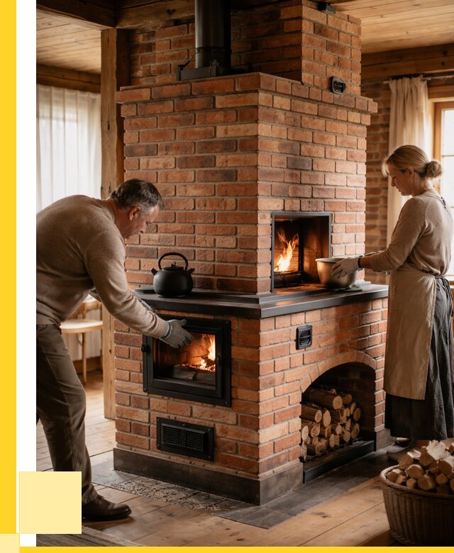 Печи для загородного дома под ключ в Павлове от 81096 р. | ЭриданПвв