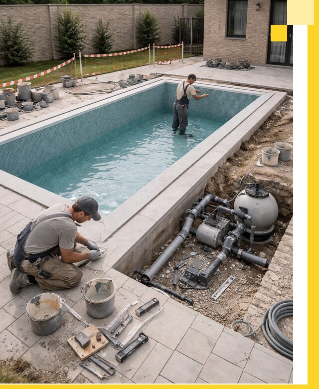 Строительство бассейнов под ключ в Павлове: проекты и монтаж