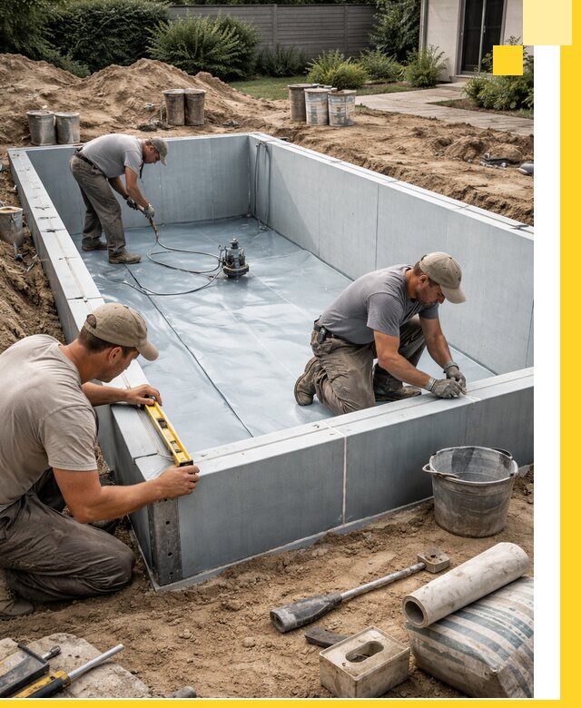 Профессиональный монтаж бассейнов под ключ в Павлове с гарантией