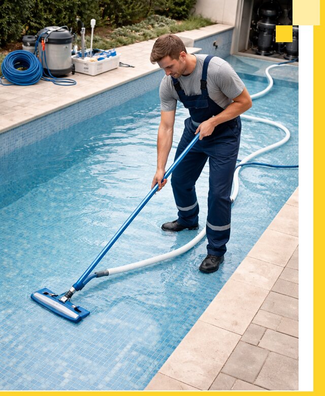 Профессиональная чистка бассейнов и фильтров в Павлове под ключ