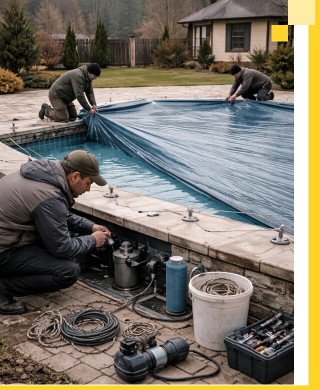 Консервация бассейнов в Павлове: подготовка к длительному хранению