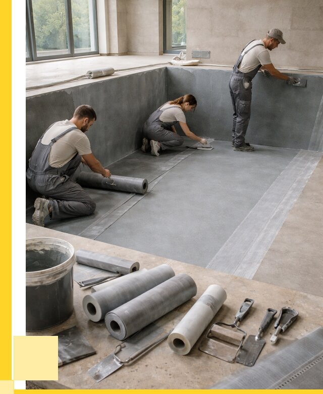 Гидроизоляция бассейнов в Павлове от 2027 р., ЭриданПвв