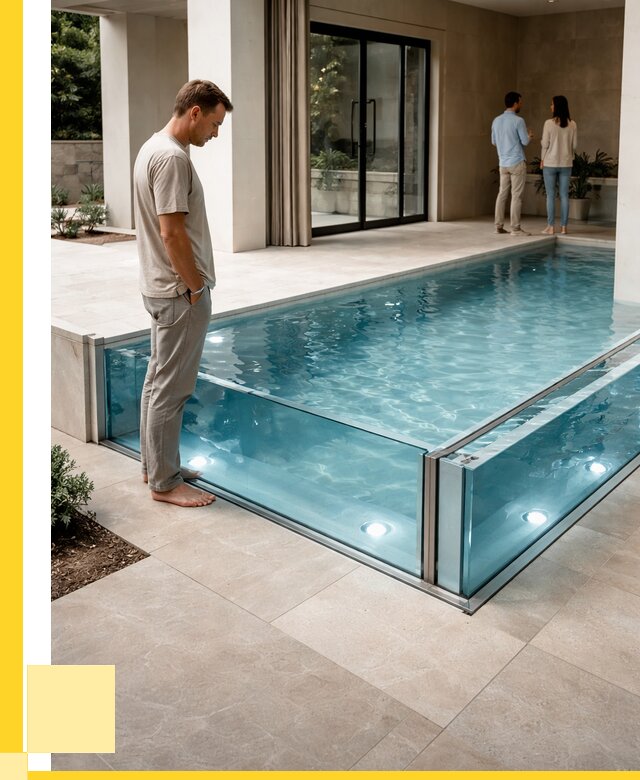 Стеклянные бассейны в Павлове от 1216440 р. | ЭриданПвв — мозаика