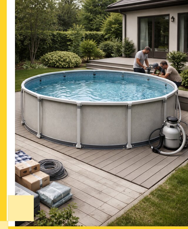 Купить каркасные бассейны в Павлове от 45617 р. | ЭриданПвв