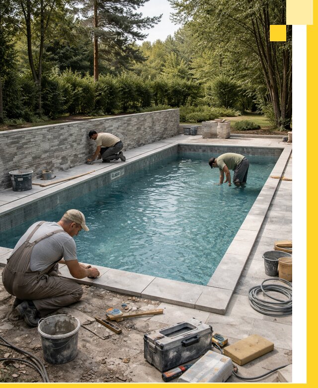 Проектирование и строительство частных бассейнов в Павлове