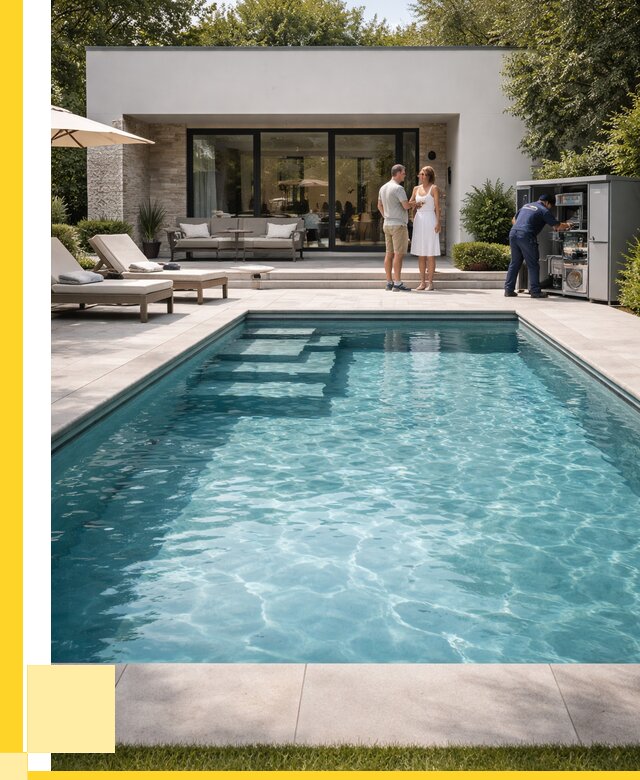 Бассейн в доме в Павлове под ключ от 1216440 р. | ЭриданПвв