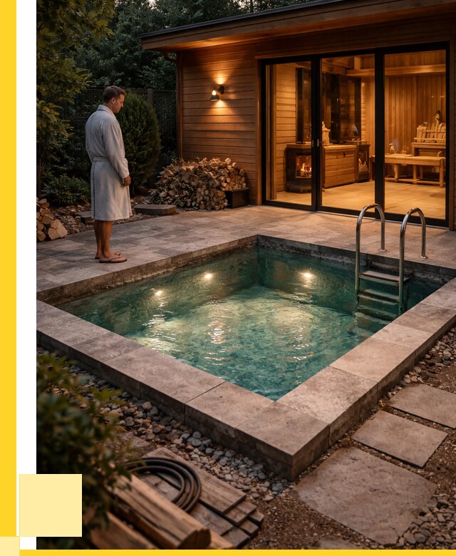 Бани с бассейном под ключ в Павлове от 96302 р. | ЭриданПвв