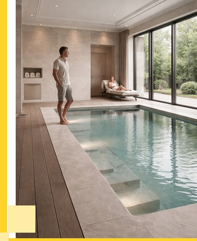 Бассейны в коттедже под ключ в Павлове от 1216440 р. | ЭриданПвв