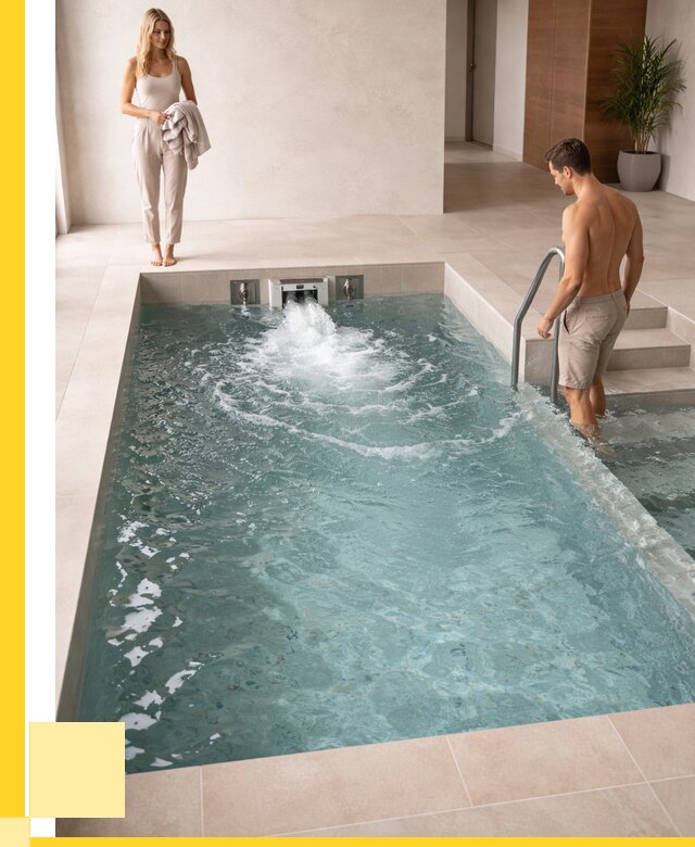 Бассейн с противотоком в Павлове от 253425 р. | ЭриданПвв