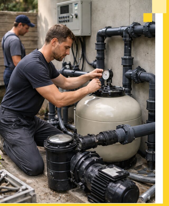 Поставка и монтаж фильтровального оборудования для бассейнов в Павлове