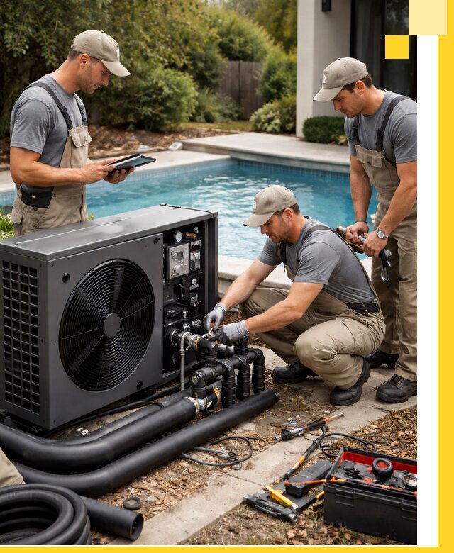 Проектирование и установка тепловых насосов для бассейнов в Павлове