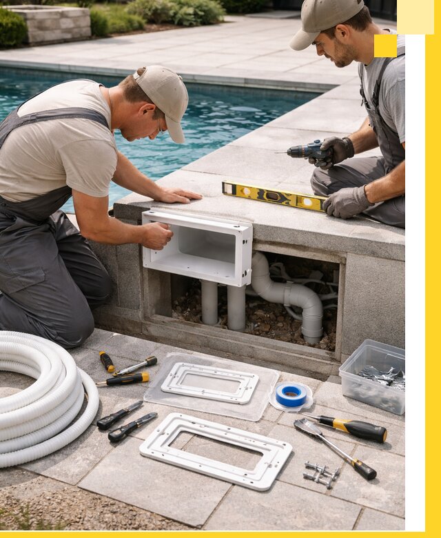 Поставка и установка скиммеров для бассейнов в Павлове