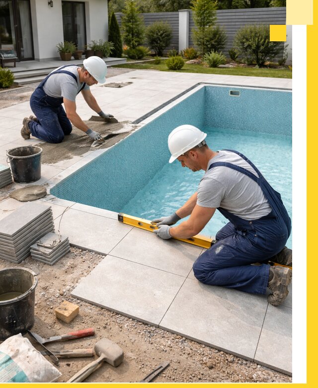 Строительство и монтаж плавательных бассейнов под ключ в Павлове