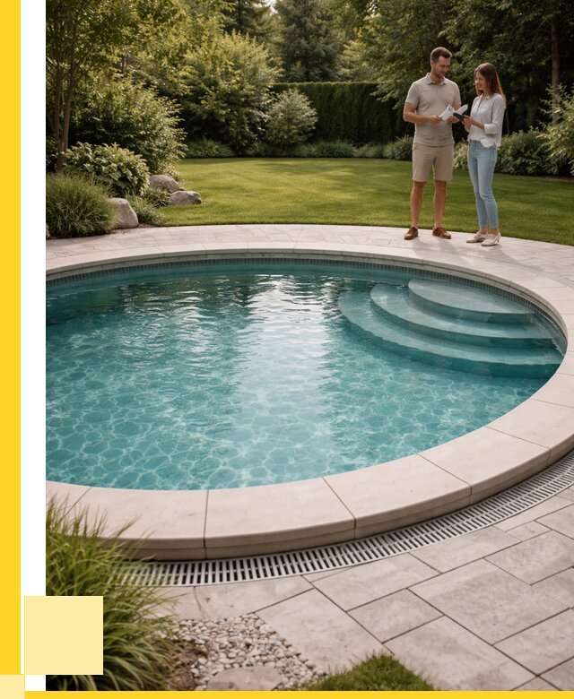 Круглые каркасные бассейны купить в Павлове от 253425 р. | ЭриданПвв