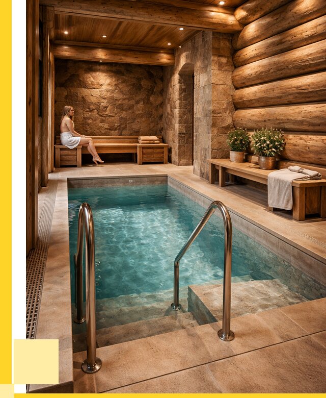 Аренда бани с бассейном в Павлове от 1520550 р. | ЭриданПвв