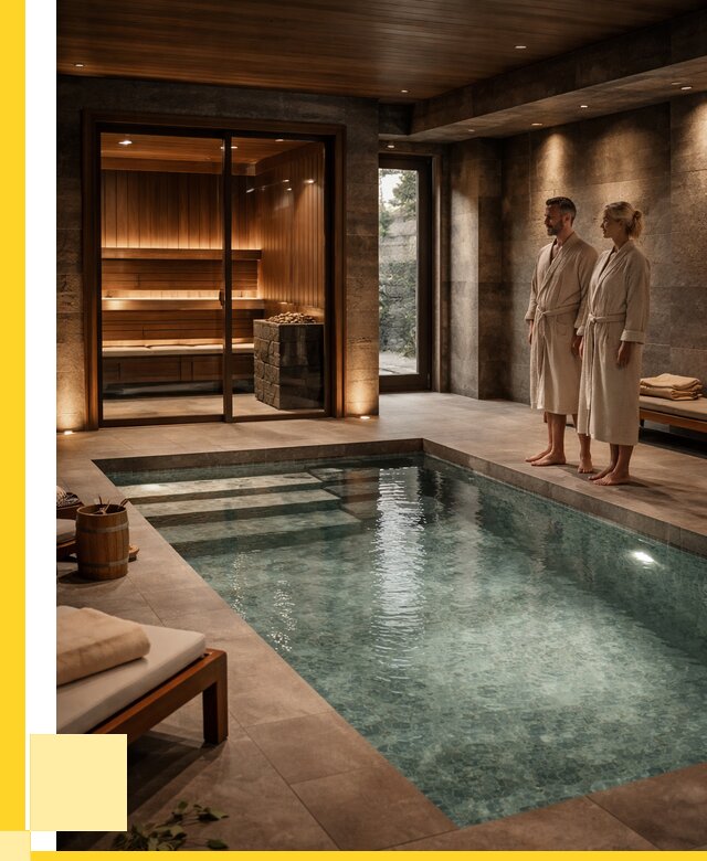 Сауна с большим бассейном в Павлове от 1216440 р. ЭриданПвв