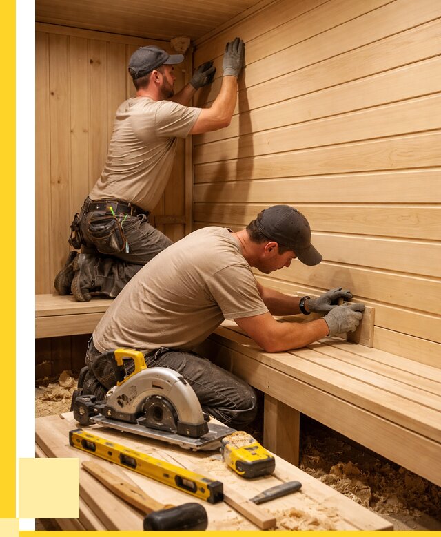 Обшивка саун вагонкой в Павлове от 2534 р. | ЭриданПвв