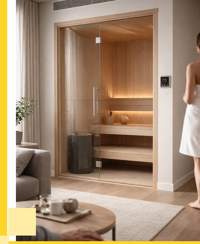 Сауна в квартире под ключ в Павлове от 121644 р. ЭриданПвв