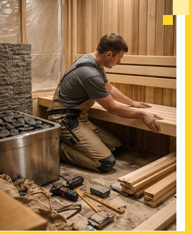 Сауны для дома под ключ с проектированием и монтажом в Павлове