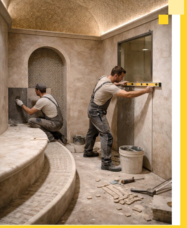 Проектирование и строительство саун с хамамом под ключ в Павлове