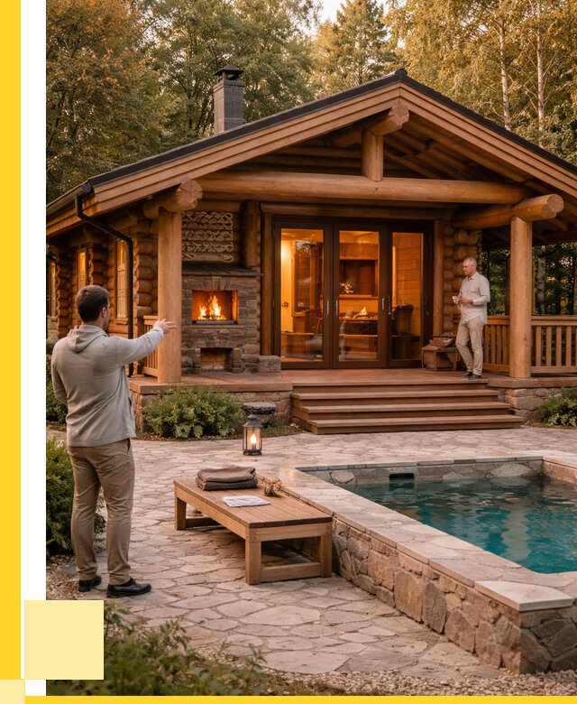 Проекты бань и хамам в Павлове от 25343 р. | ЭриданПвв