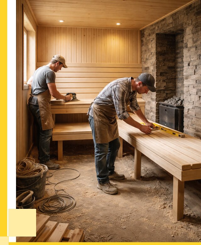 Отделка бани в Павлове: внутренняя отделка от 3041 р. | ЭриданПвв