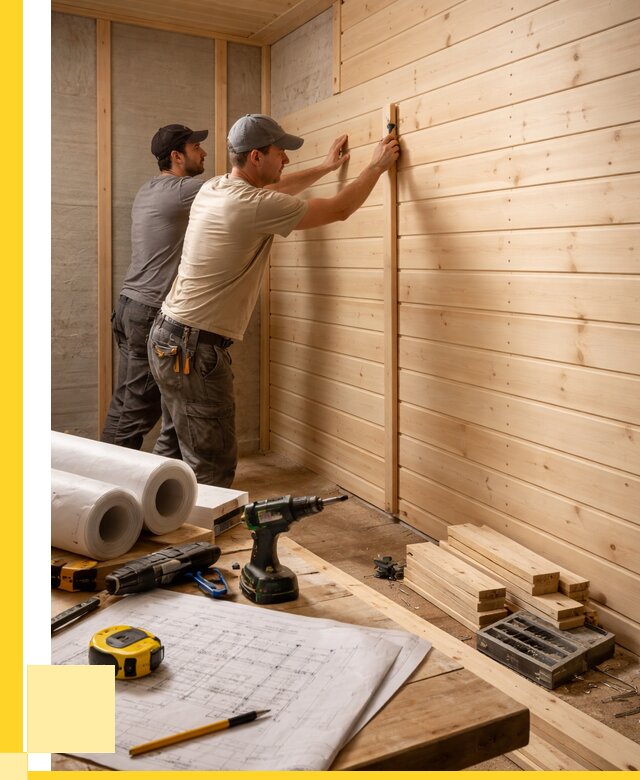 Обшивка бани вагонкой в Павлове от 1216 р., ЭриданПвв