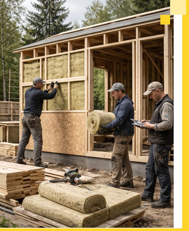 Проектирование и строительство каркасных бань в Павлове под ключ