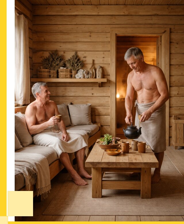 Бани с комнатой отдыха под ключ в Павлове от 456165 р. | ЭриданПвв