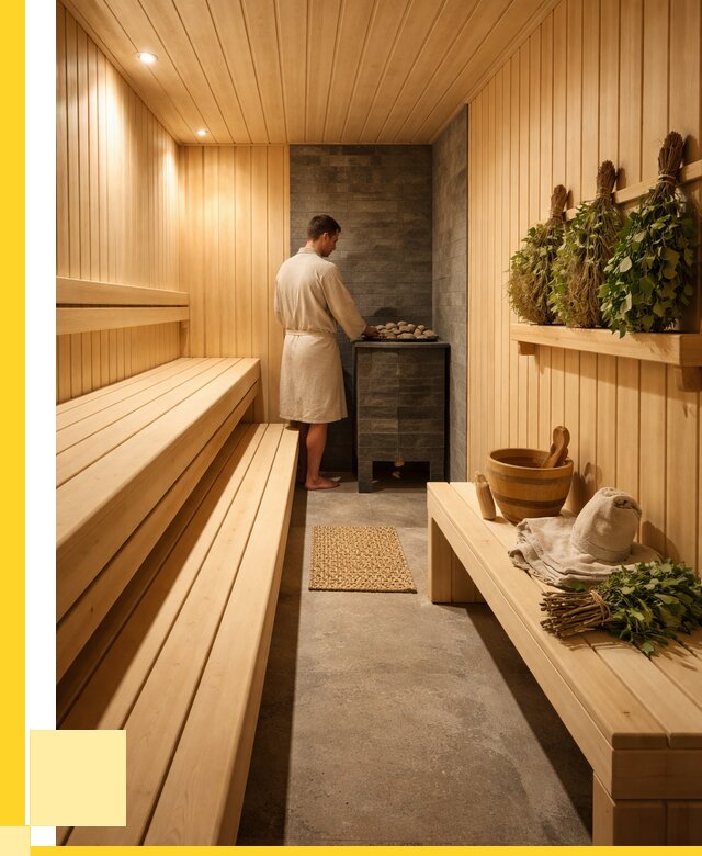 Отделка парной под ключ в Павлове от 354795 р. | ЭриданПвв