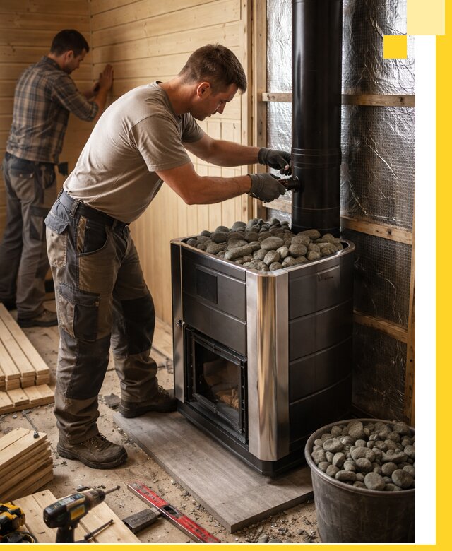 Проектирование и строительство парилок для бани в Павлове под ключ