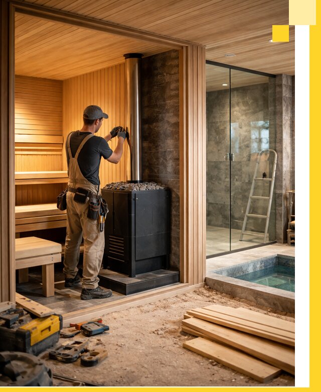 Полное строительство банных комплексов под ключ в Павлове