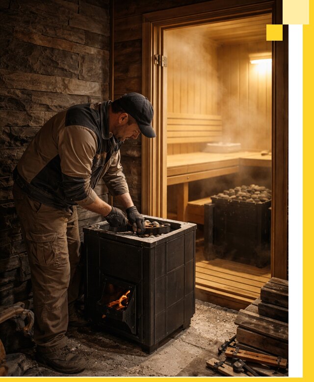 Строительство бани с сауной под ключ в Павлове от проекта до сдачи